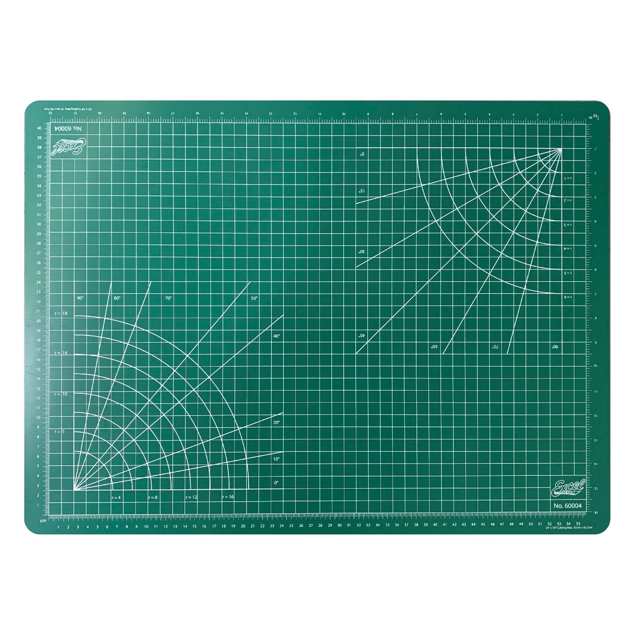 Excel Blades Self-Healing Cutting Mat - 18"x24" with Grid Lines